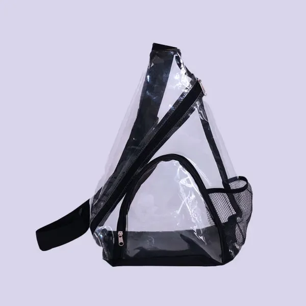 Bolsa de cuerpo transparente
