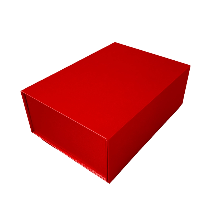 Caja de regalo plegable de papel duro