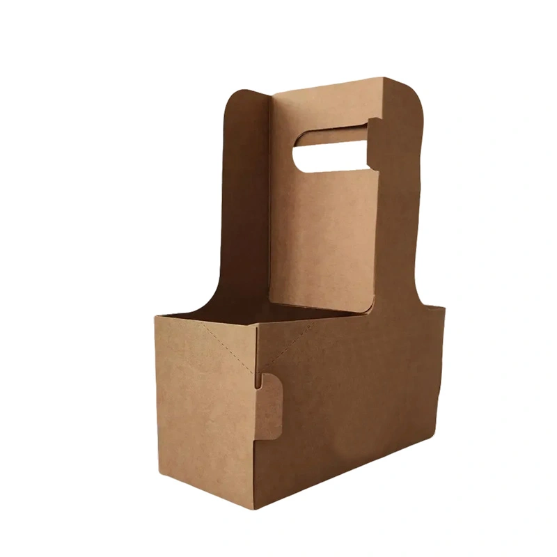 Portavasos de papel kraft