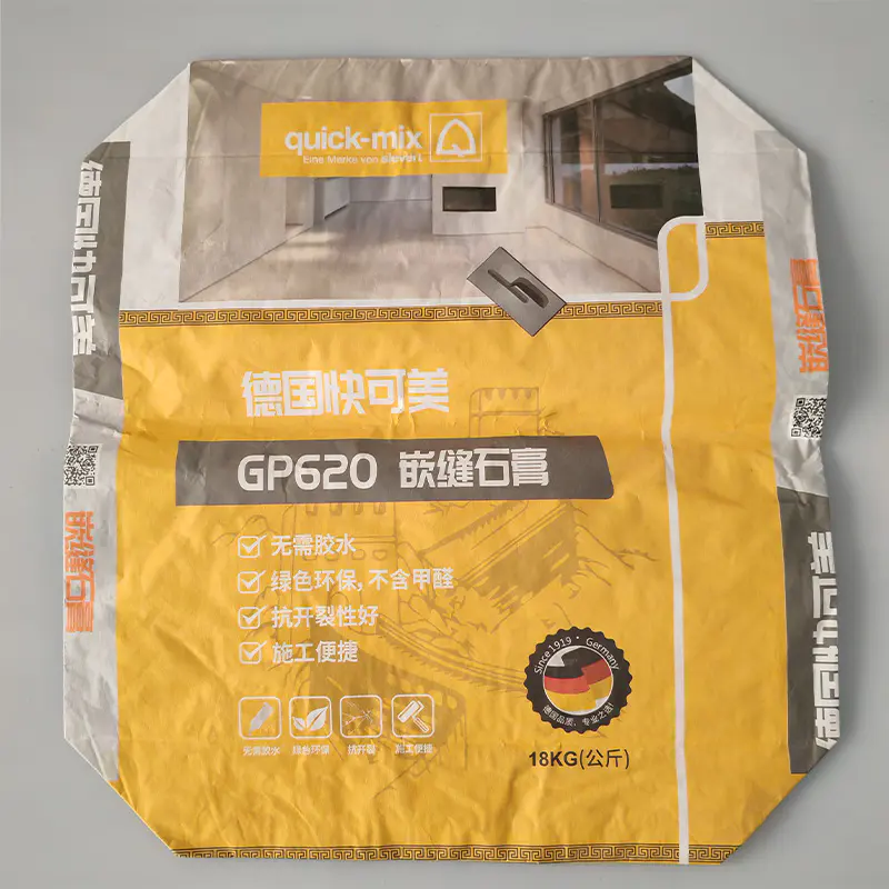 Bolso de papel boquido de válvula de polvo
